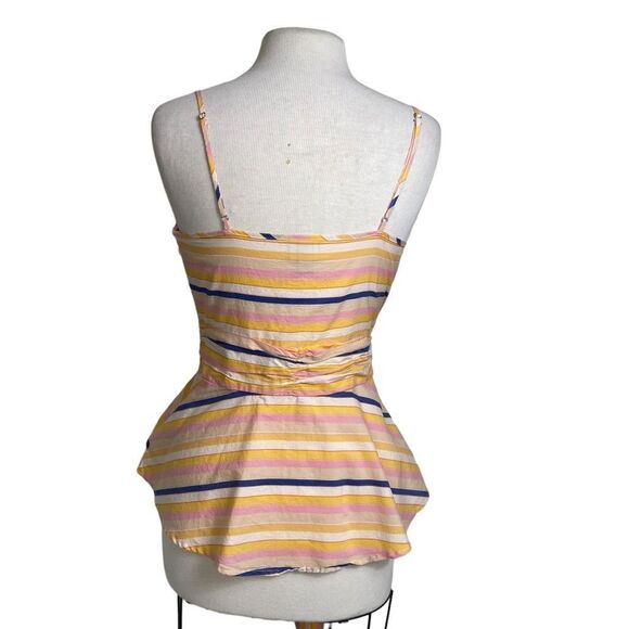 A new day M sleeveless striped top with tie wrap style zips adjus… - Picture 4 of 8